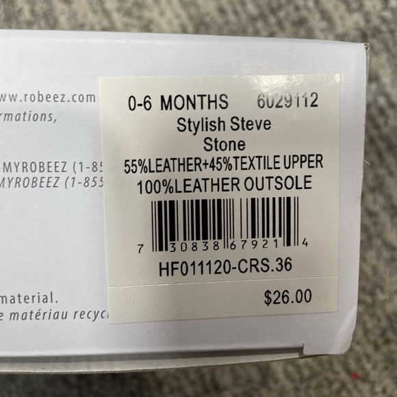 Robeez Stylish Steve Baby Boys Shoes - Picture 4 of 4